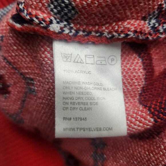 Tipsy Elves Dallas Texas Ugly Christmas Sweater Size M Adult Unisex - Picture 6 of 8